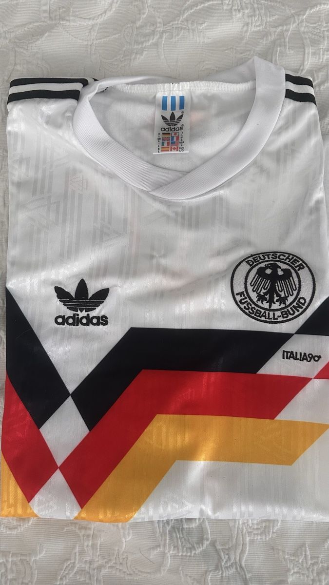 Adidas Canottiere & Pantaloni: Germany Jersey World Cup 1990 - Matthaus 10 – Nuovo (secondo la descrizione) da Oberrieden venduto da jon_5cl2 5