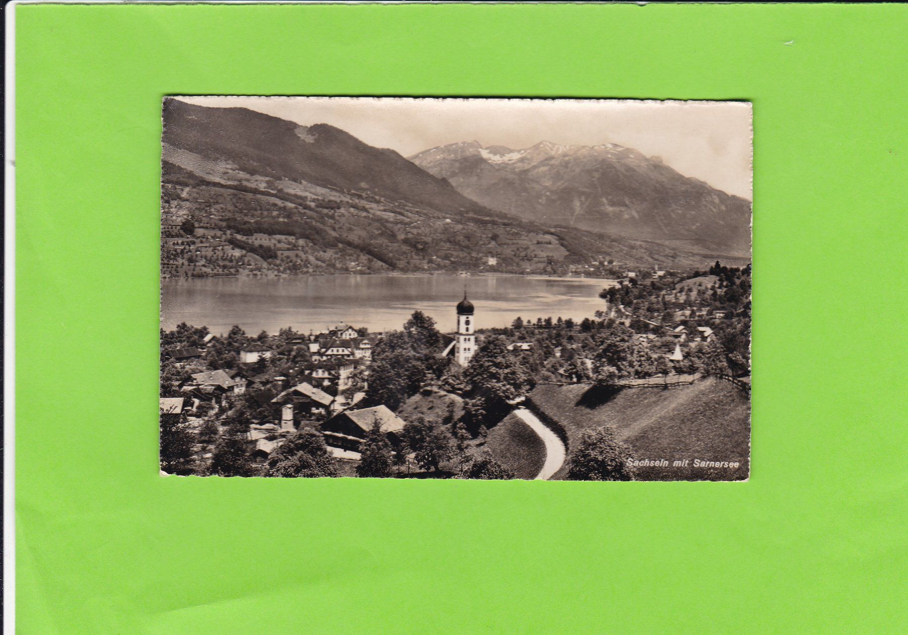 Cartes postales: Sachseln mit Sarnersee – D'occasion à St. Peterzell par neckertal