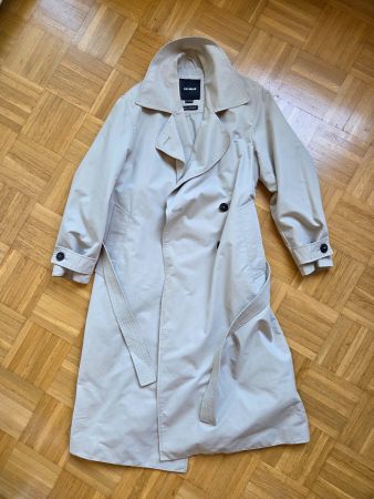 Trench long beige