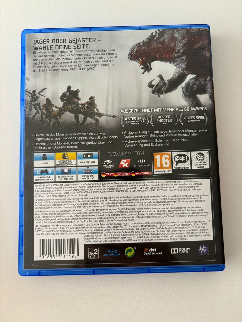 Jeux: Evolve (PS4) – D'occasion à Herisau par Seyashop_2 2