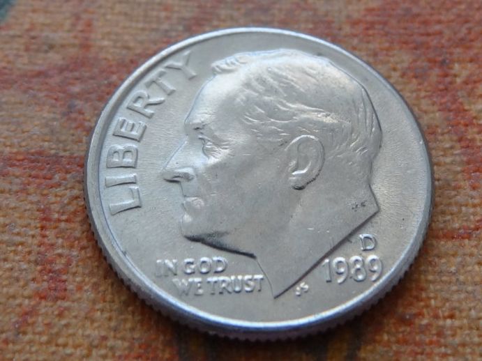 Tutti le monete: USA ONE DIME 1989 – Usato da Romanel-sur-Lausanne venduto da Swift13