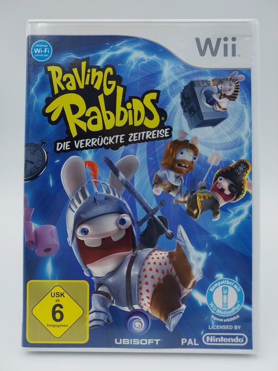 Raving Rabbids, die verrückte Zeitreise, Nintendo Wii (Gebraucht) in ...