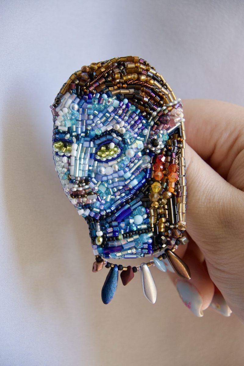 Spille & Fermagli: Avatar beaded brooch  – Nuovo e nell'imballaggio originale da Glattpark(Opfikon) venduto da olg_g9wb 1