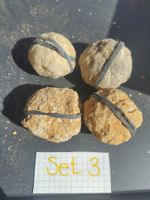 4 Stück Geoden klein 4cm Set 3 neu deko aus Marokko
