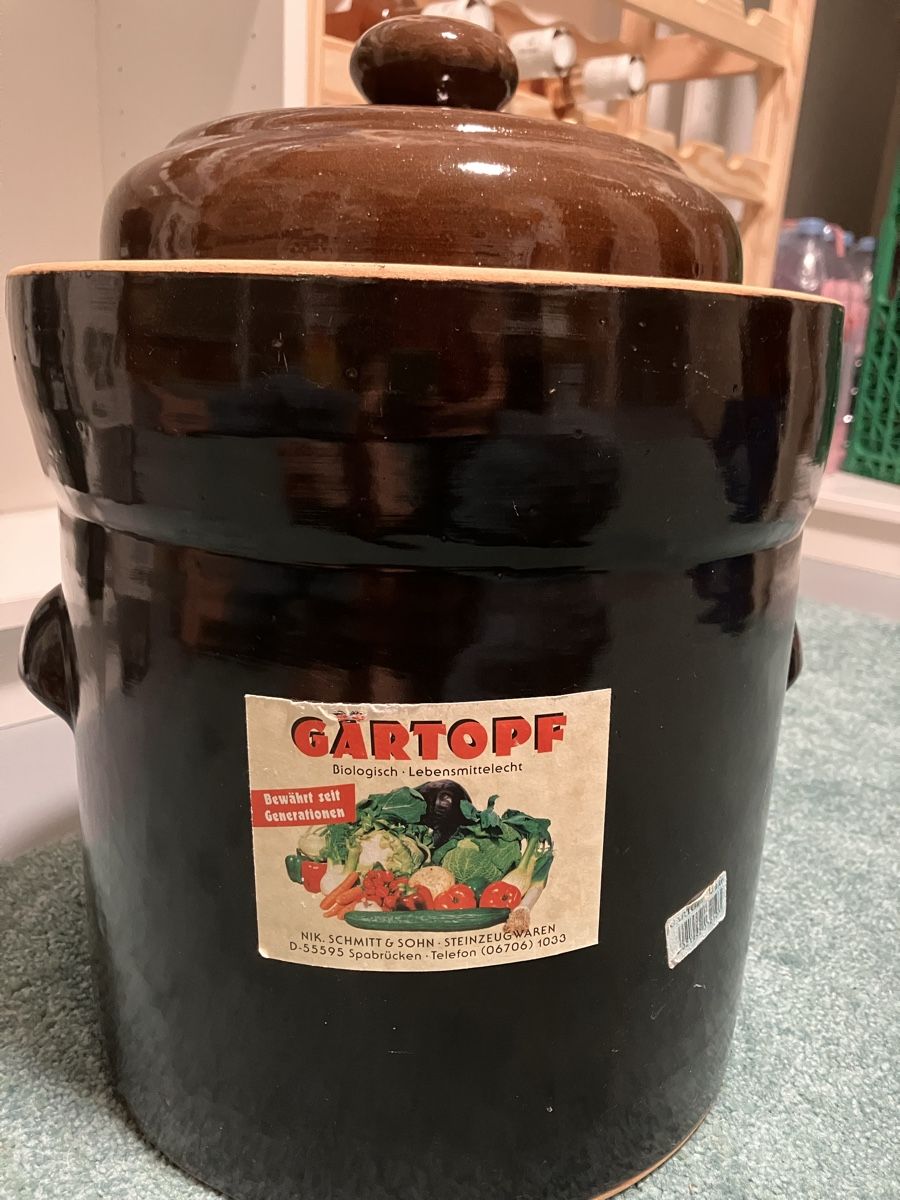 Pentole: Gärtopf Ton 10 Liter – Usato da Winterthur venduto da CocoTheCat