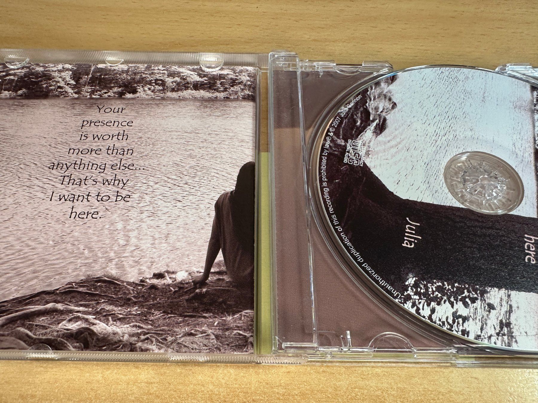 CDs: G2 Julia - No Place Like Here – Gebraucht aus Rikon im Tösstal von Alpenmutz 2