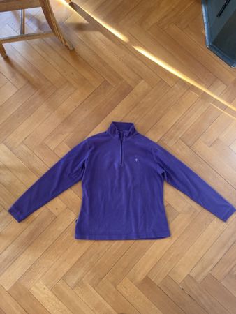 Fleece Pullover violett 
