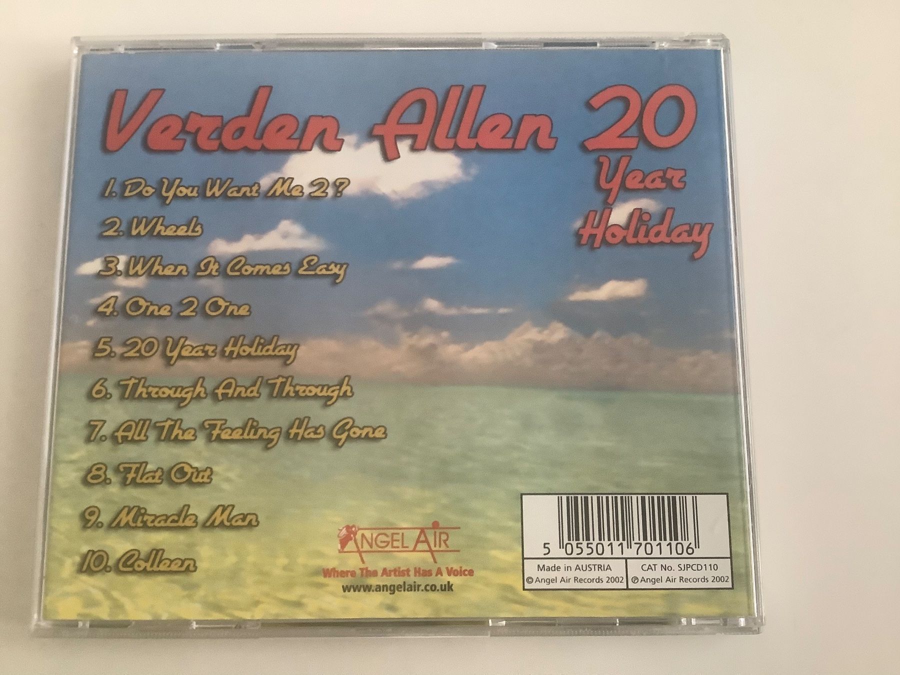 CD: Verden Allen / 20 Years Holiday / 2002 – Usato da Dübendorf venduto da Troll_88 1