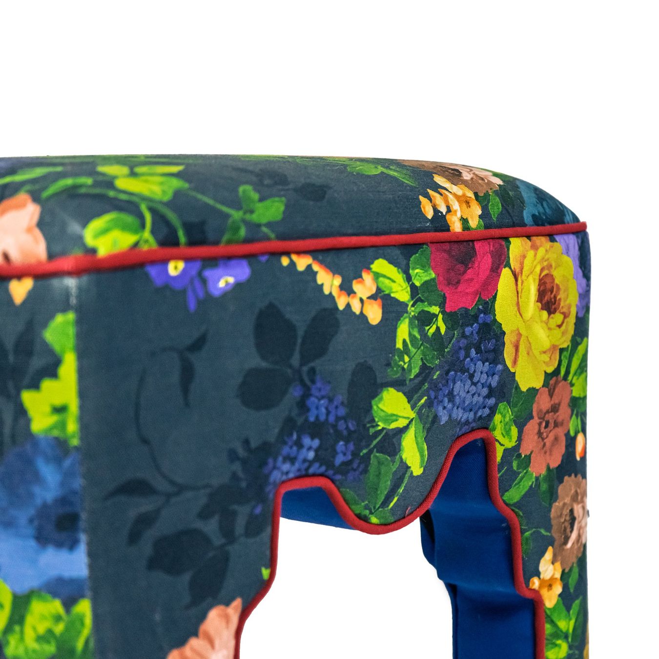 Hocker: Mackenzie-Childs - Covent Garden - Stool – Gebraucht aus Lugano von Historianlugano 1