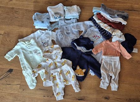 Babykleider 50/56 - 25 Teile