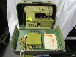 Bernina Nähmaschine 730 mit Rechen und Koffer