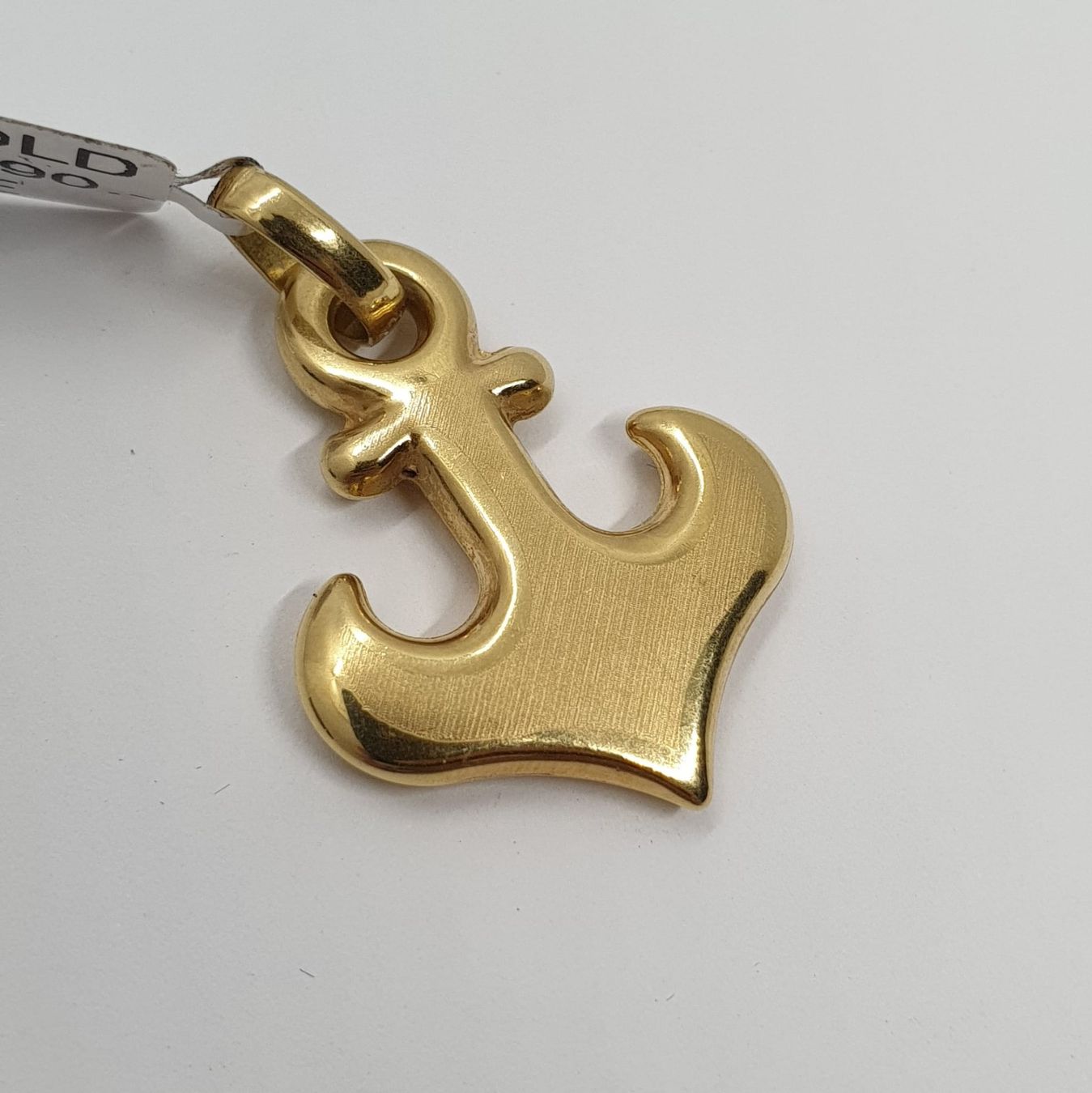 Ciondoli: Echt 18K Gold - Anker Anhänger – Usato da Luzern venduto da Goldhaus-Luzern 1