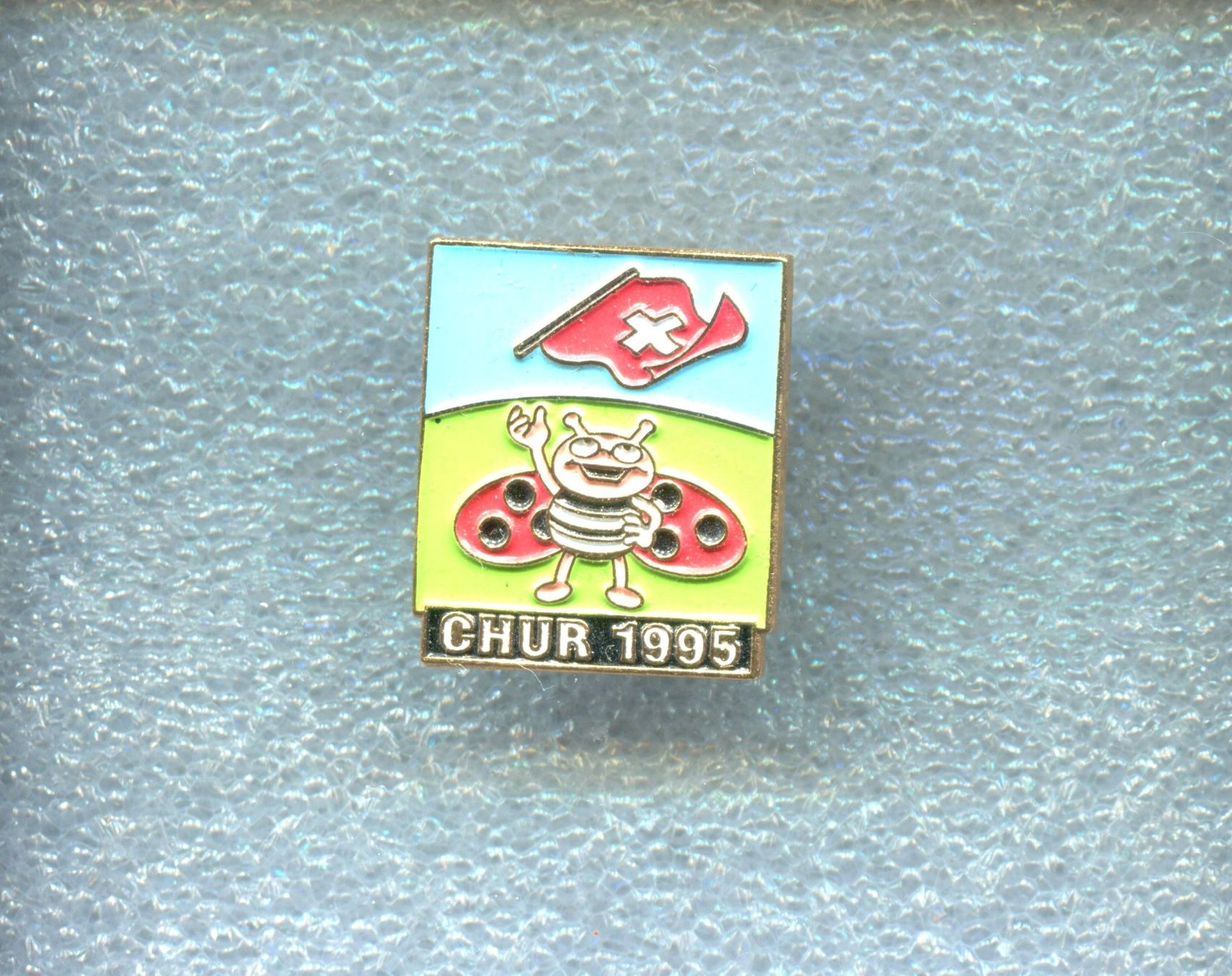 Placchette & Badge: BLICK Käfer  Schwinget CHUR 1995 – Usato da Winterthur venduto da Sammleroase