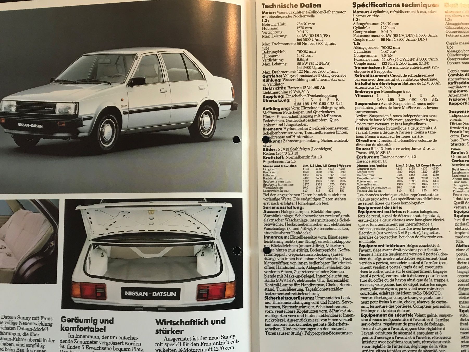 Datsun Documenti: Datsun Prospekt – Usato da Balterswil venduto da Jeko1967 1