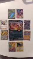 Pokémon Karten Bundle: XL Glurak Promo, Bisasam 151 AR, IRs 