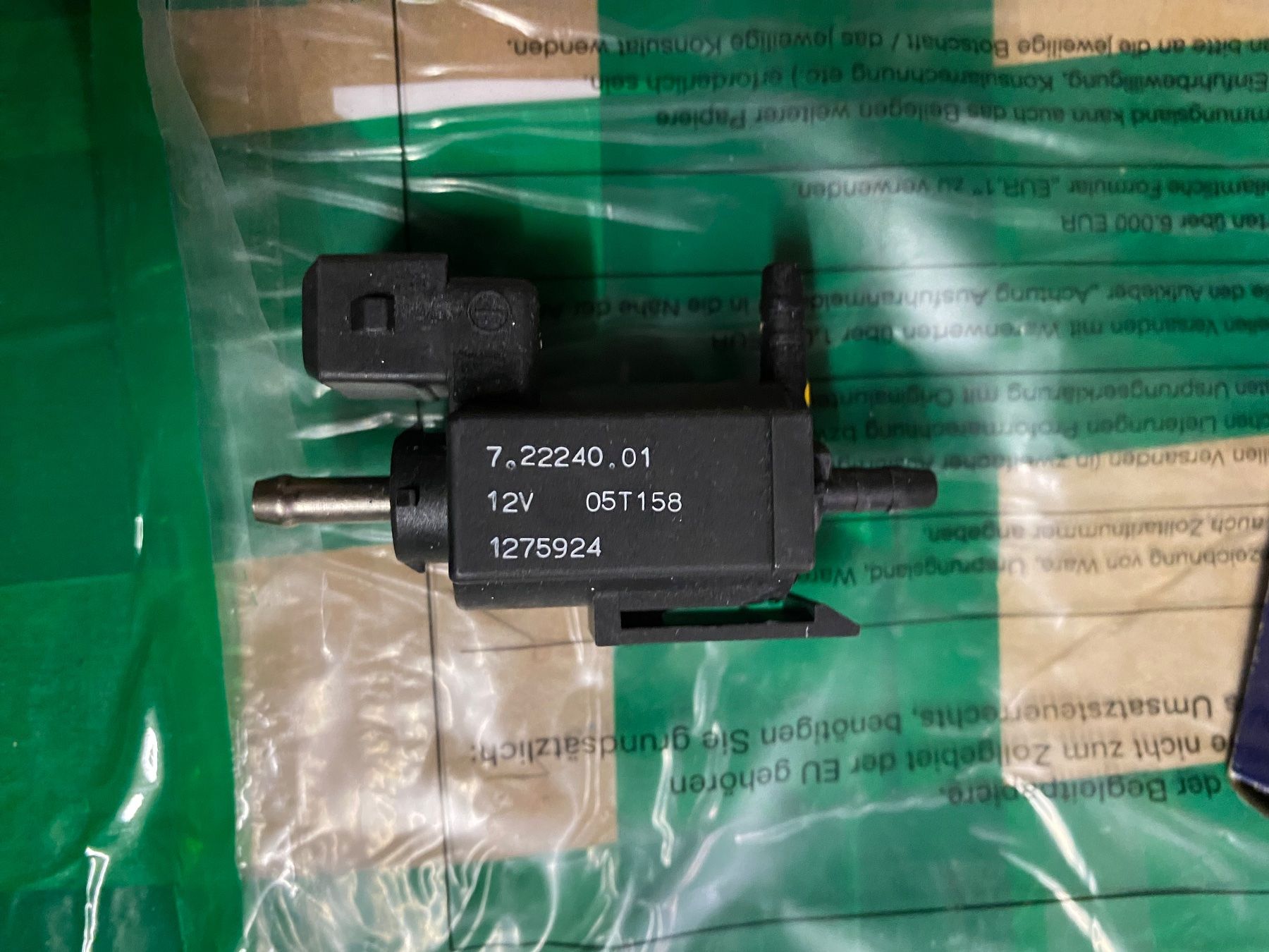 Componenti elettronici: Ladedruckregelventil Magnetventil Volvo – Nuovo e nell'imballaggio originale da St.Gallen venduto da Thomas2797 2