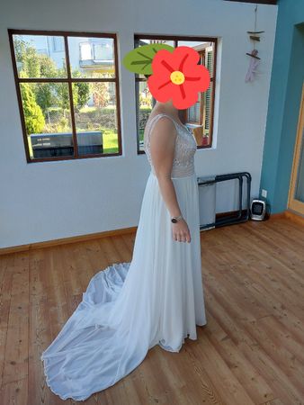 Brautkleid Tavernei-B chiffon