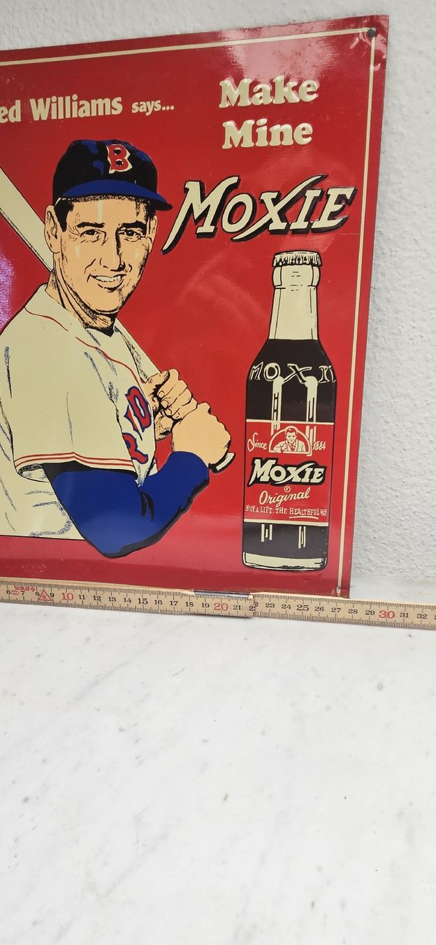 Ecriteaux: Blechschild Moxie, Ted Williams – D'occasion à Belp par Ginus85 2