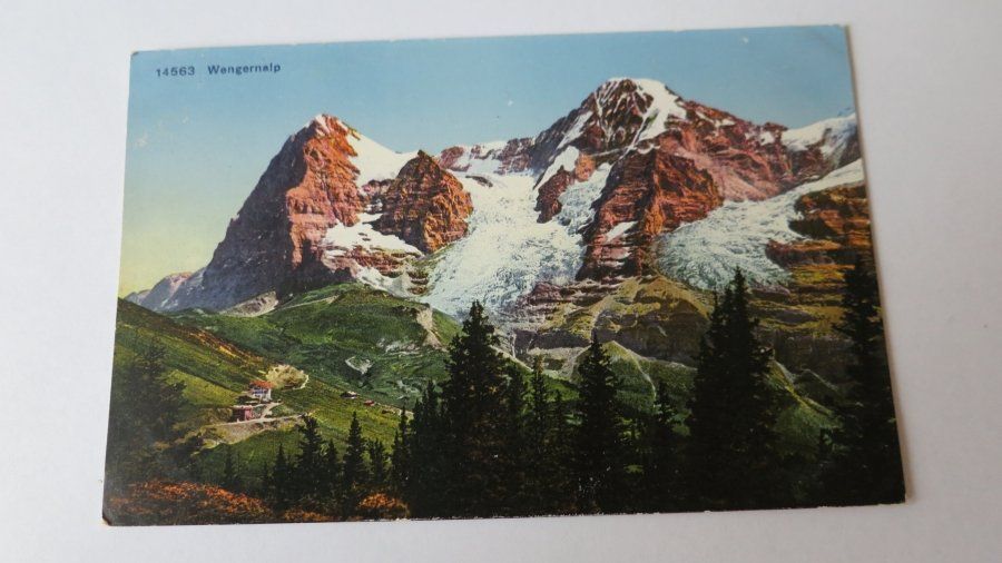 Ansichtskarten: Wengernalp - um ca. 1920 – Gebraucht aus Jona von centumprata