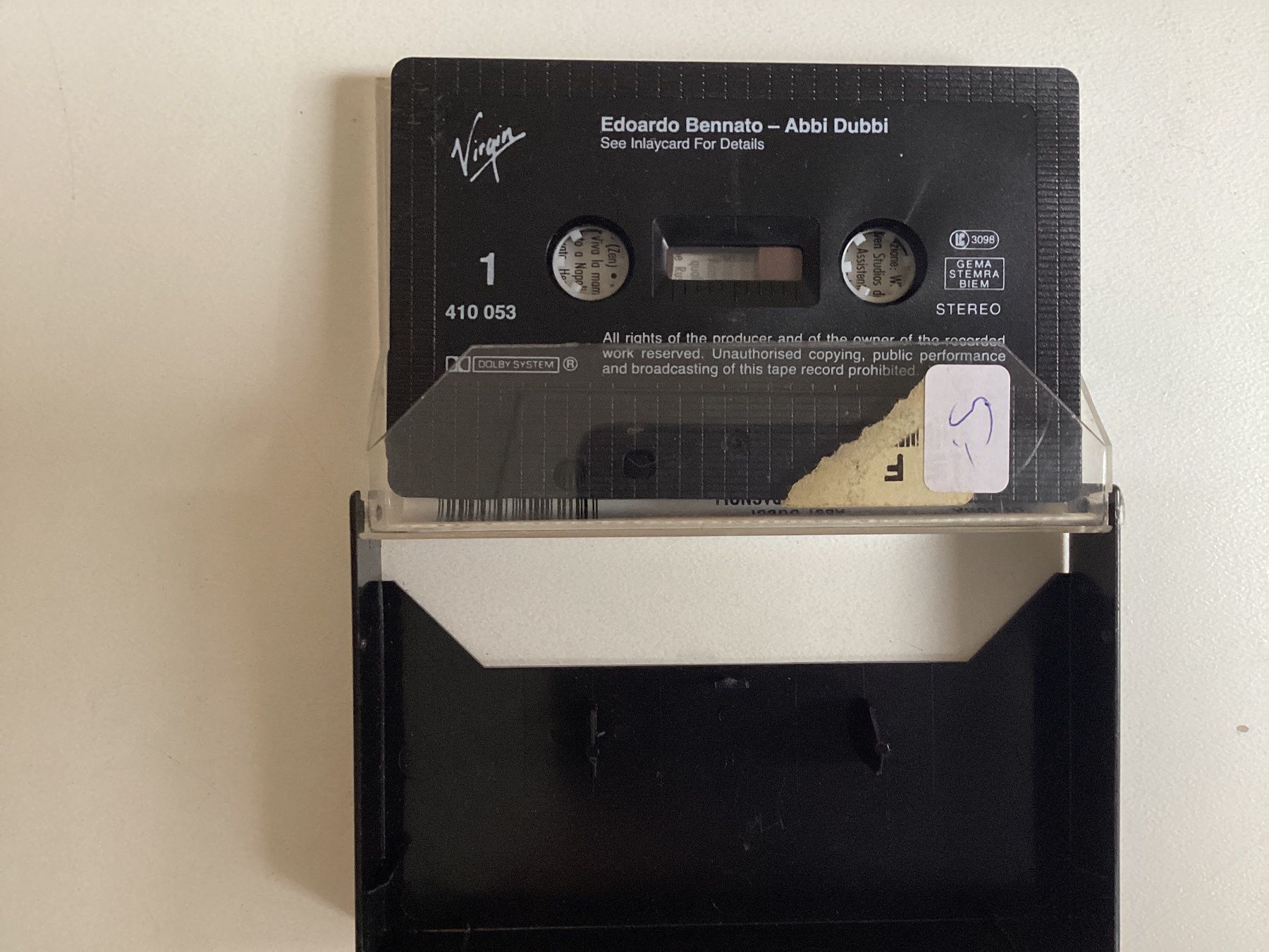Musicassette: Edoardo Bennato MC - Abbi Dubbi – Usato da Gutenswil venduto da Hamzian 1