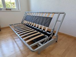 Bettsofa / Schlafsofa mit verstellbarer Rückenlehne
