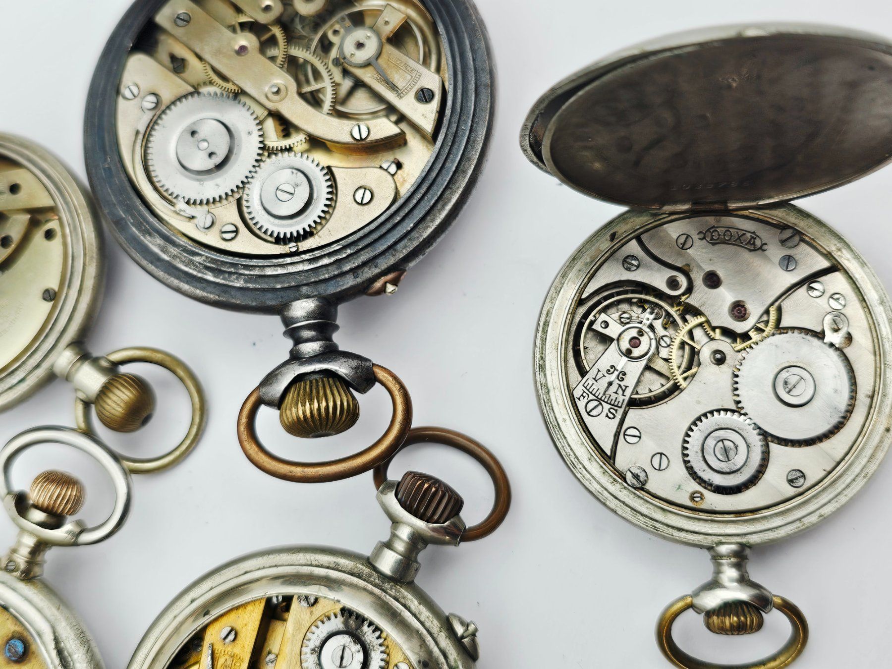 Orologi: Konvolut Taschenuhren Doxa Roskopf Tegra Regulateur – Difettoso da Bassersdorf venduto da AnkerWatch 4