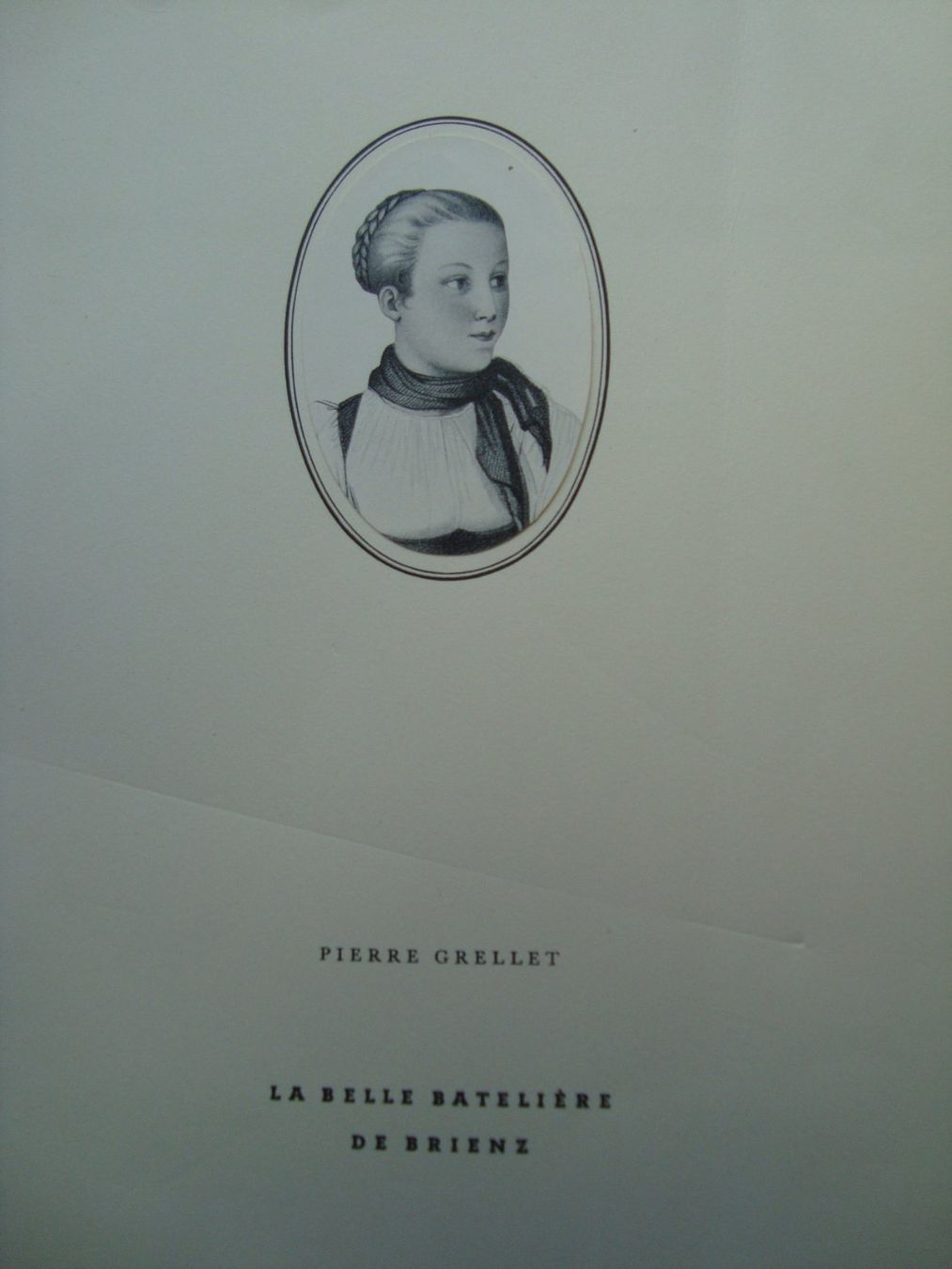 Libri: La belle batelière de Brienz – Nuovo (secondo la descrizione) da Fribourg venduto da ruswil007