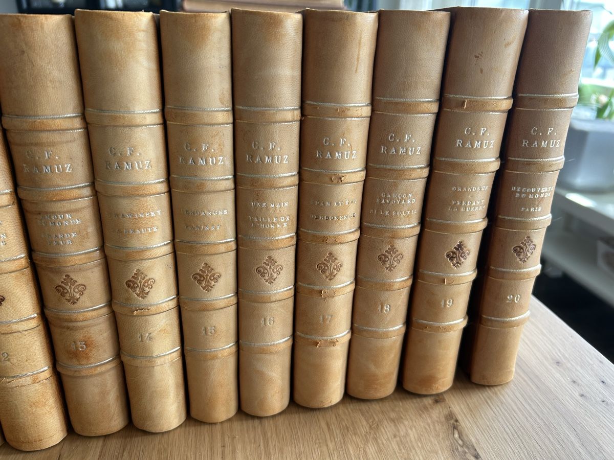 Libri: Ramuz œuvre complète numérotée . - Rare – Nuovo (secondo la descrizione) da Tolochenaz venduto da Dorita_ 2