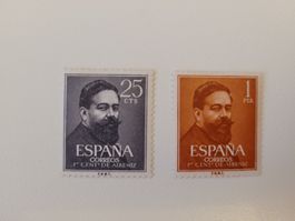 Spanien 1960 Isaac Albeniz mit Falz