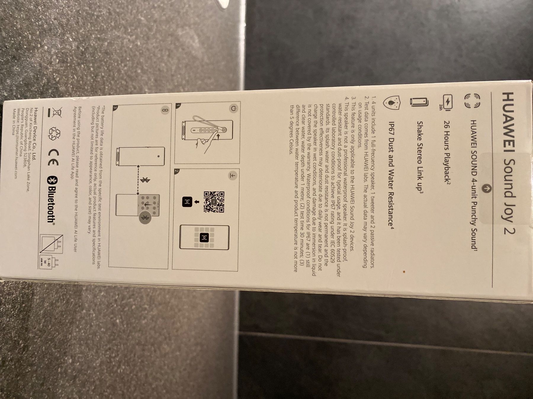 Huawei Lautsprecher: Enceinte Bluetooth Huawei Sound Joy 2, neuve – Neu und originalverpackt aus Villeneuve VD von tei_8lzp 1