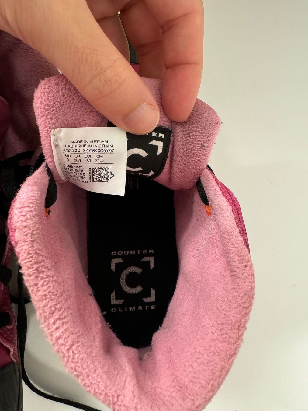 Converse Scarpe per ragazze: Halb-Stiefel, warm, Converse, Gr 35 – Usato da Hedingen venduto da Noizeetal 3