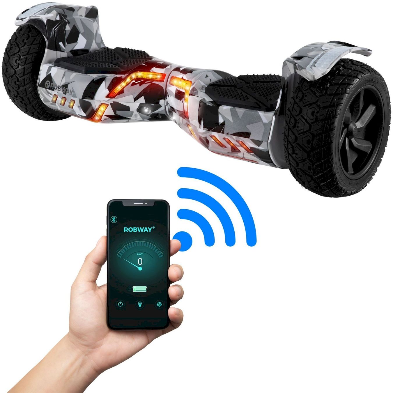 Hoverboard: Robway X2 Hoverboard 8.5 Zoll 700W – Nuovo e nell'imballaggio originale da Bottighofen venduto da zaap