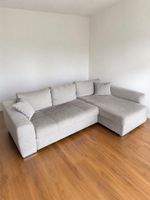 Ecksofa hellgrau gebrauchter Zustand