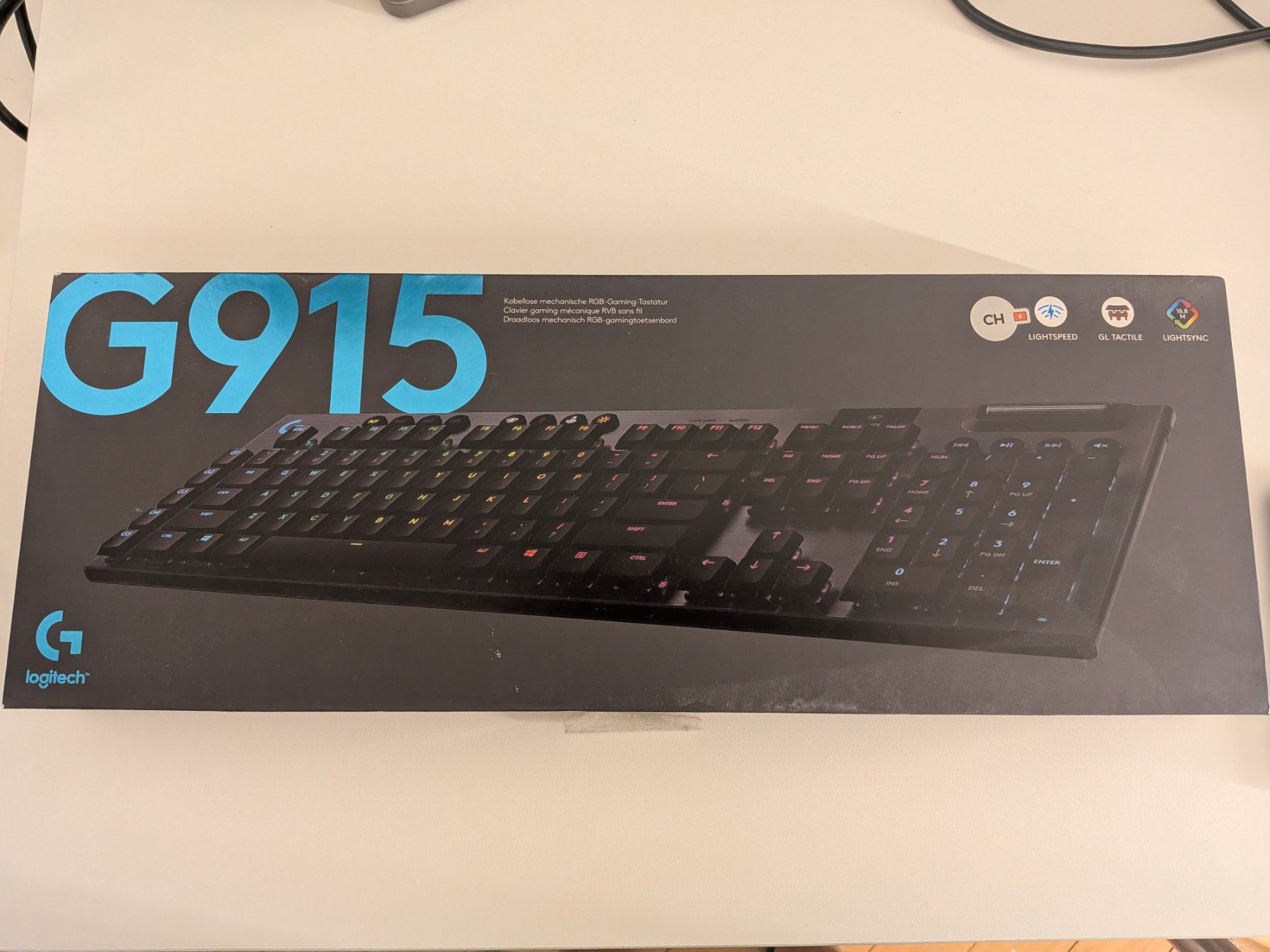 Logitech Claviers: Logitech G915 Gaming Keyboard – D'occasion à Zürich par dejohnny