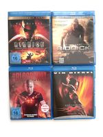 Vin Diesel, Blu-ray Riddick, Bloodshot, XXX - Triple X
