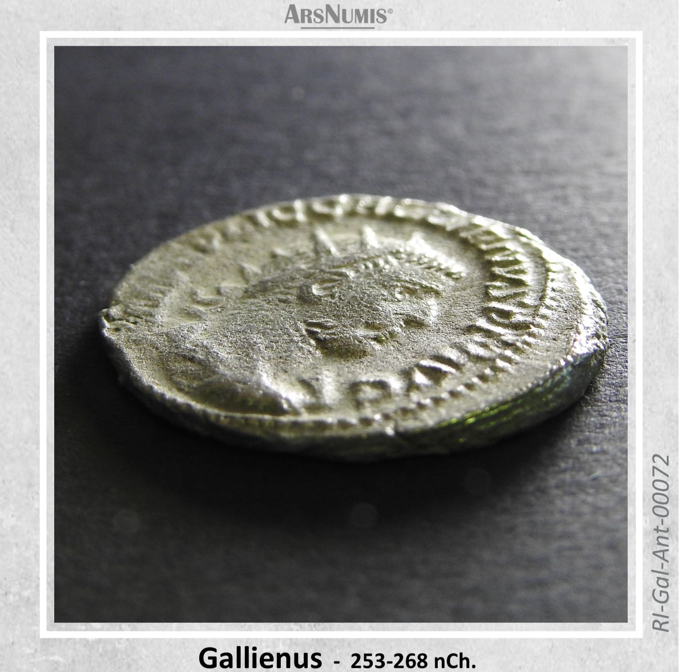 Tutti le monete: Römische Silbermünze - Gallienus – Usato da Oberwil b. Zug venduto da ArsNumis 2