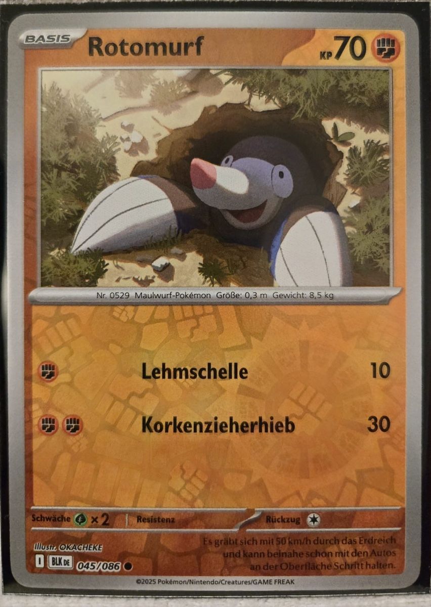 Cartoline: Pokemon Rotomurf Promo Reverse 45(Schwarze Blitze) – Nuovo (secondo la descrizione) da Winterthur venduto da Bursa.16