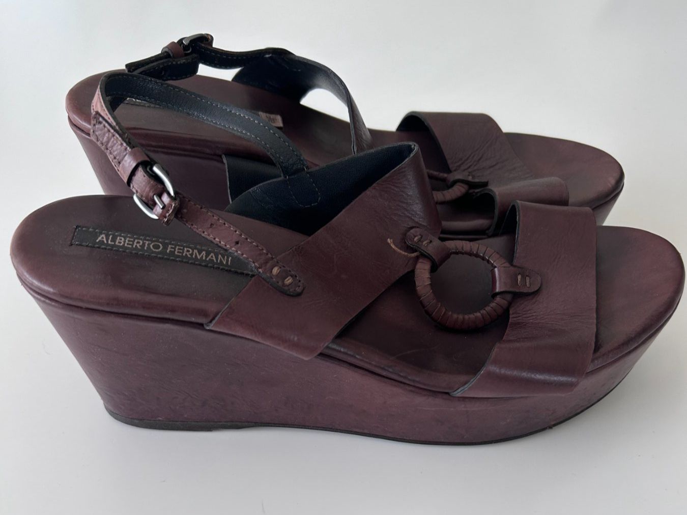 Navyboot Damenschuhe: Alberto Fermani Plattform Sandalen – Gebraucht aus St. Gallen von look-twice 2