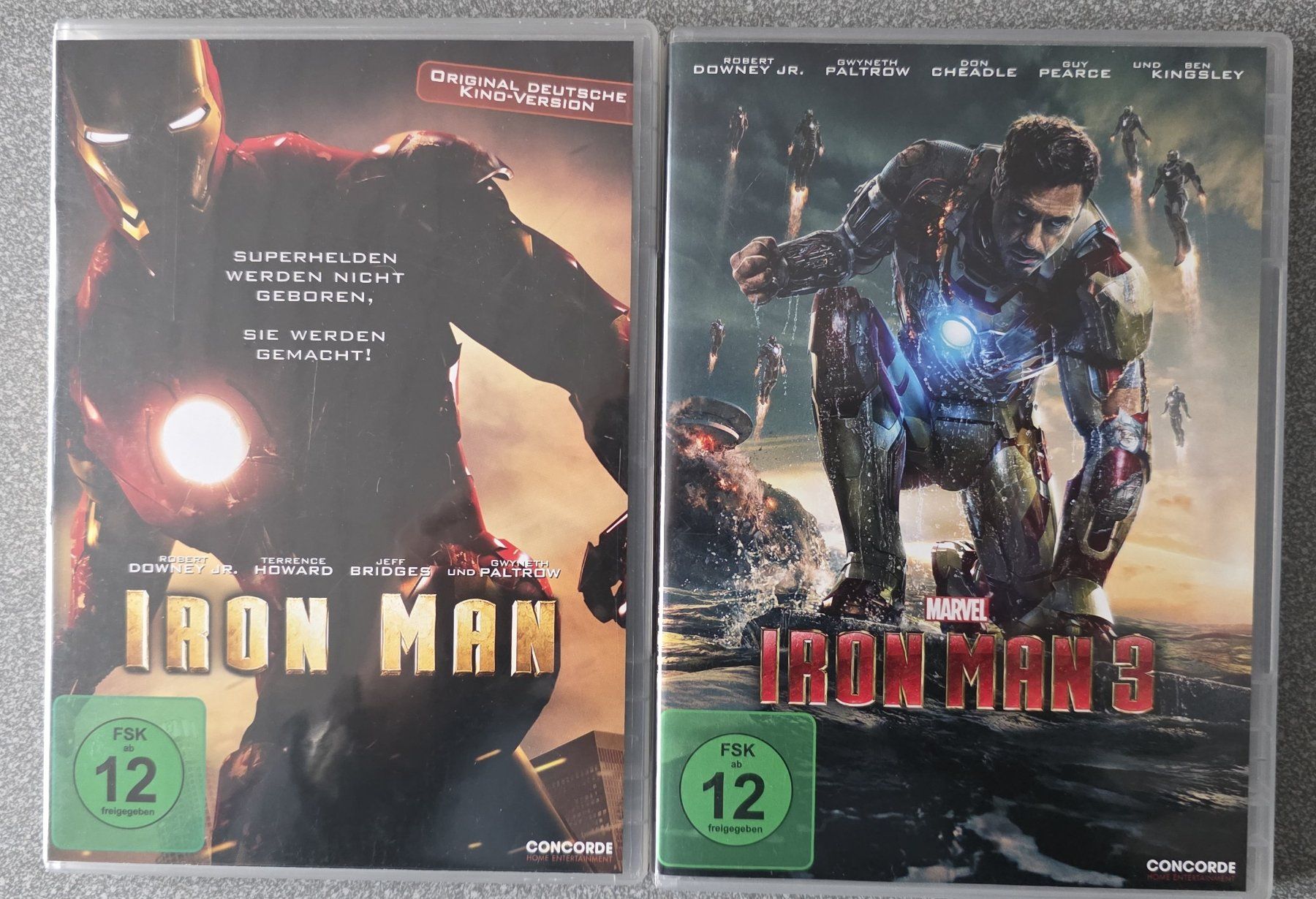 Alle DVDs: DVD Iron Man 1&3 / Robert Downey Jr. – Gebraucht aus Oetwil am See von fineli2