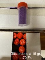 Glitzer/Glimmer 15gr. Rot, Blau, Gold… NEUES Bastelmaterial