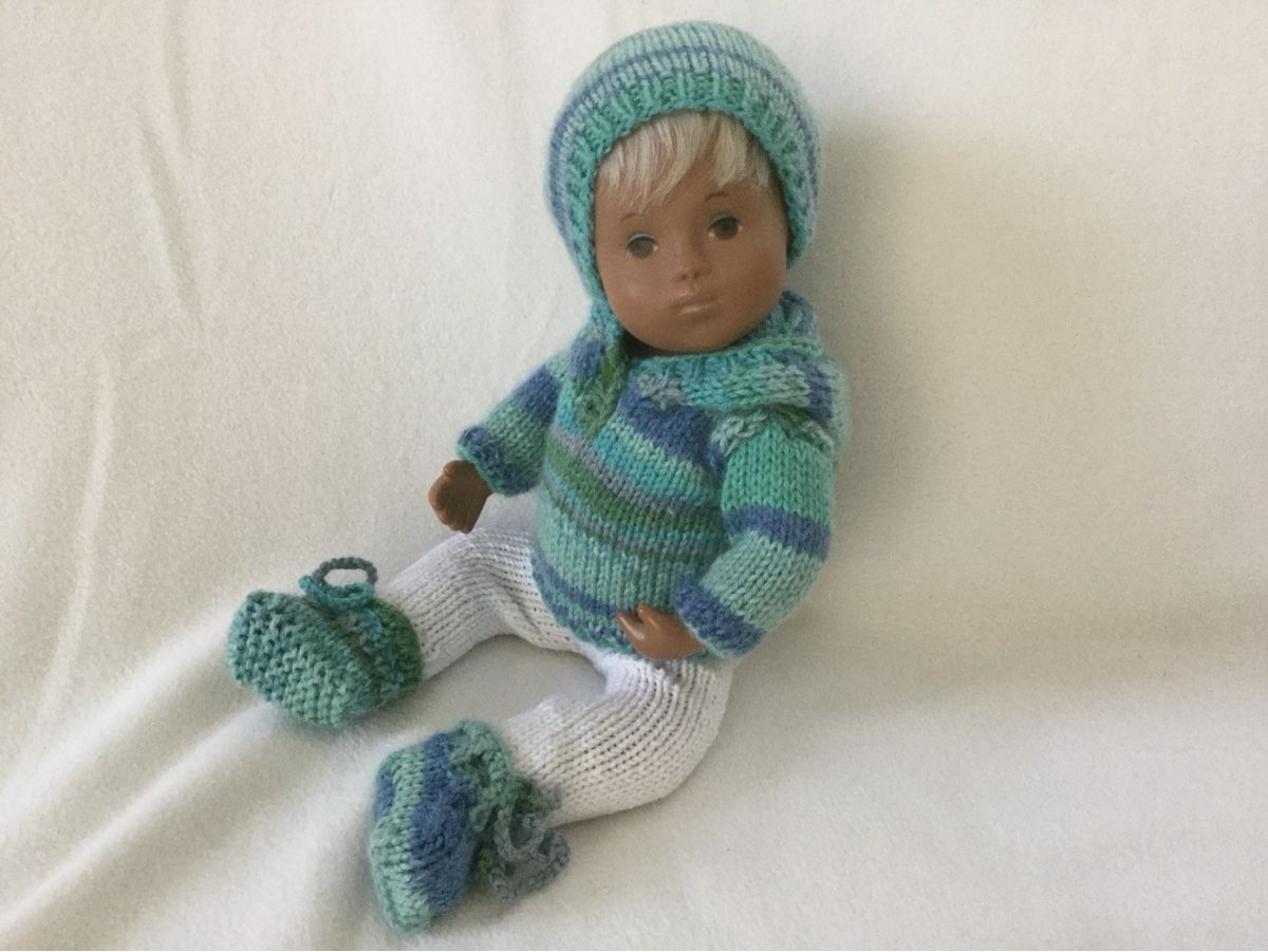Sasha Morgenthaler Poupées: Garnitur Sasha Baby 30cm – Neuf avec emballage d'origine à Roggwil TG par Strick-Fee