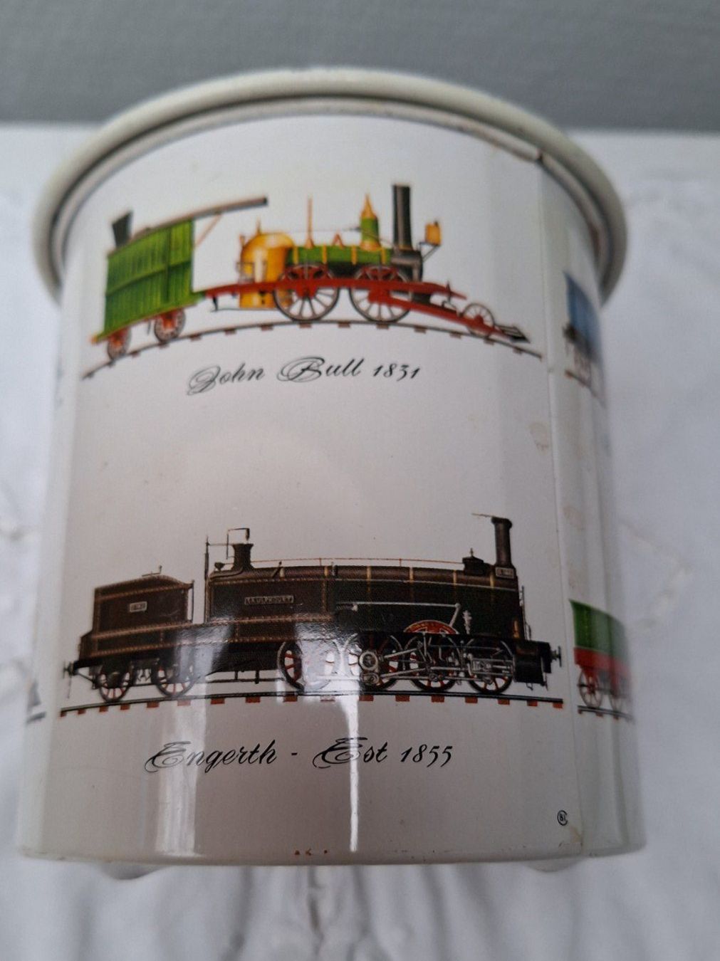 Barattoli: Vintage Blechdose  mit Lokomotiven – Usato da Dornach venduto da majo8689 4