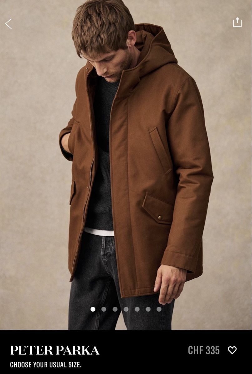 Sezane Manteaux: Winterjacke Peter Parka, octobre editions – D'occasion à Aesch LU par dW.2x7