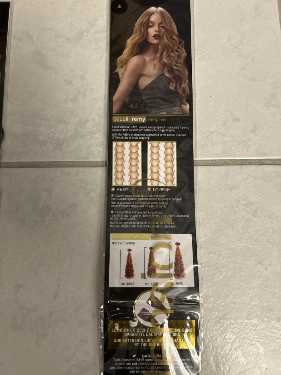 Perücken: Keratin Bonding Haar Extensions - WAVY – Neu und originalverpackt aus Lostorf von Venice16 1