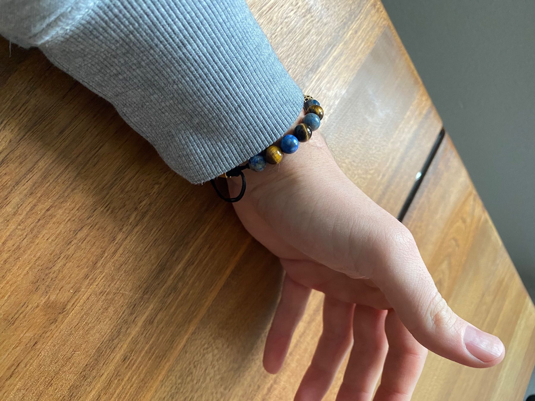 Bracciali & Braccialetti: TIGERAUGE & PERLENARMBAND – Nuovo (secondo la descrizione) da Bern venduto da mod18 2