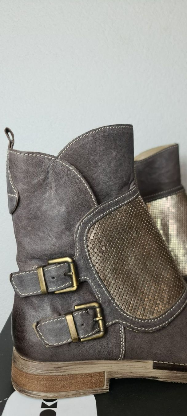 Damenschuhe: Dkode Leder Stiefel Lp:219 fr Gr. 36 – Neu und originalverpackt aus Uerkheim von Justi.y 3