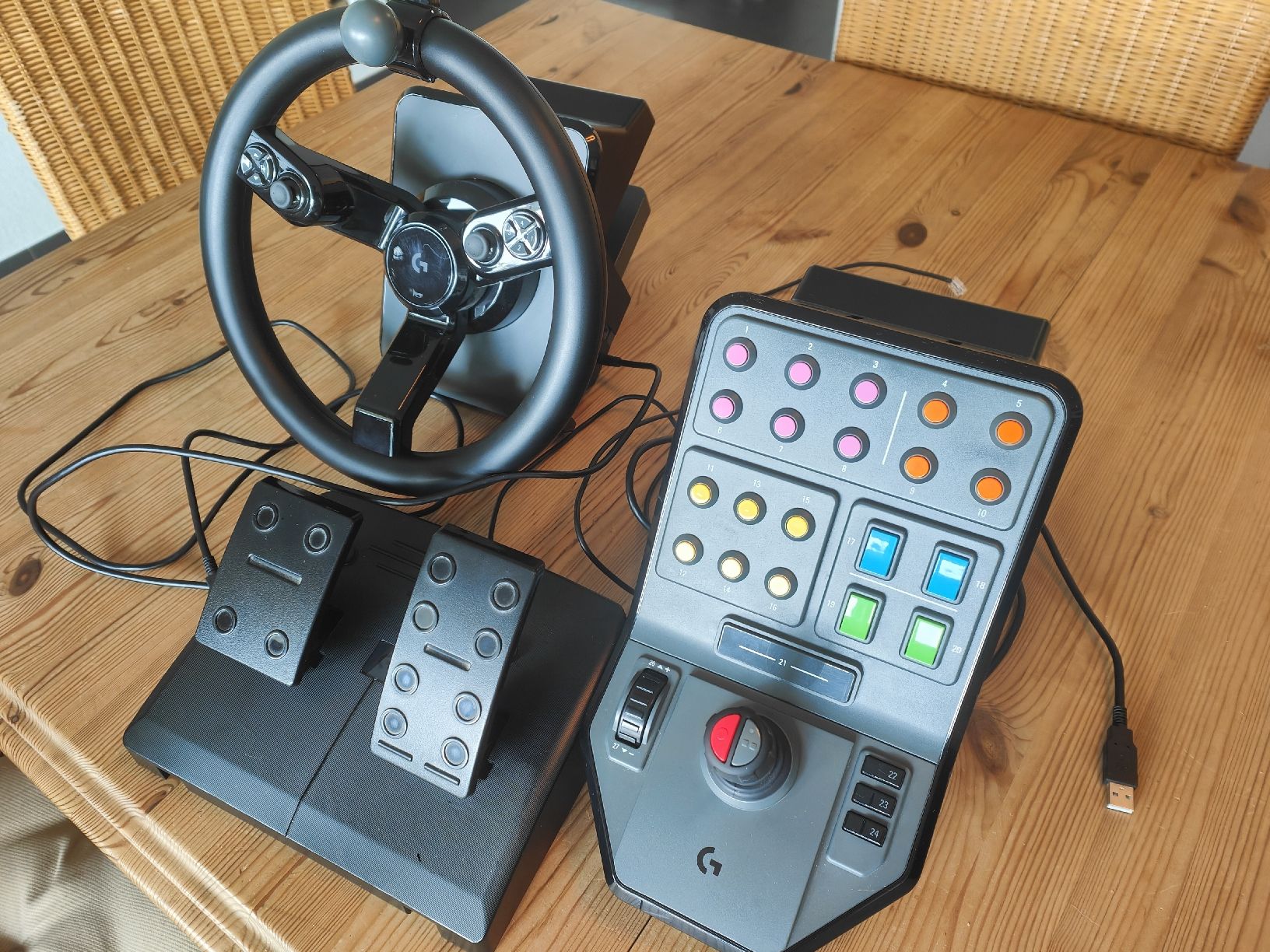 Logitech Controller: Logitech Farm Simulator Heavy Equipment Bundle – Usato da Lanzenhäusern venduto da AmmannCustoms