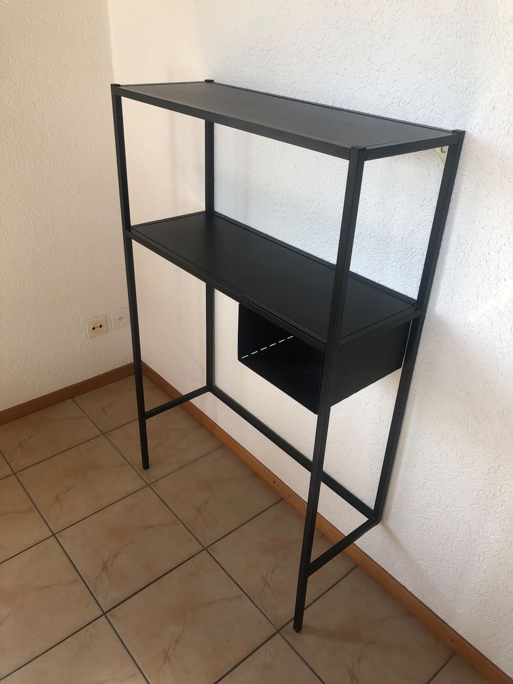 Ikea Scaffali: ENHET Structure machine à laver anthracite IKEA 80x30x129 cm – Usato da St-Aubin FR venduto da Tiweety 4