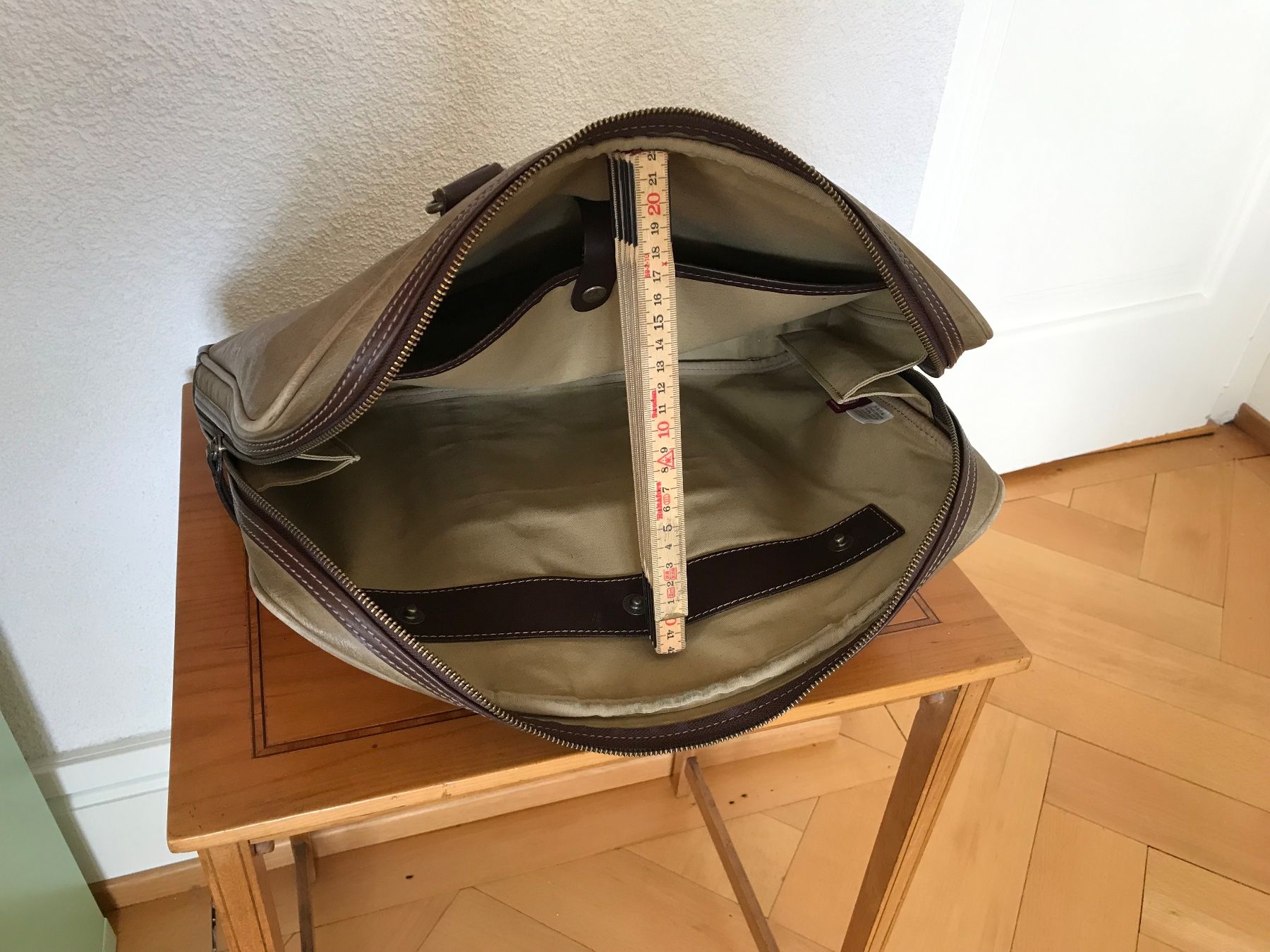 Koffer & Taschen: Vintage Ledertasche von Takeo Kikuchi – Gebraucht aus Basel von nostanz 7