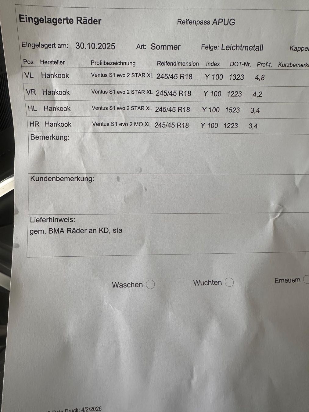 Pneus & Kompletträder: BMW Sommerräder, Top Zustand, Komplettradsatz original BMW – Gebraucht aus Au SG von ksh_kd8t 3